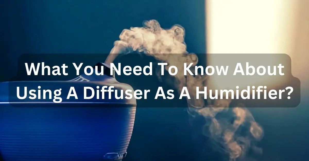 What You Need To Know About Using A Diffuser As A Humidifier